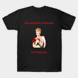 Horrorphilia Network of Podcasts Design #2 T-Shirt